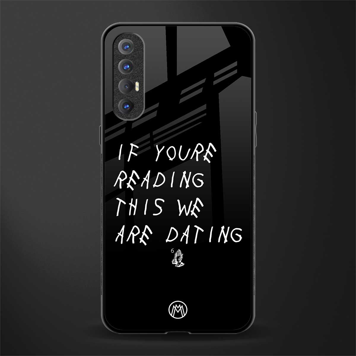 we are dating glass case for oppo reno 3 pro image