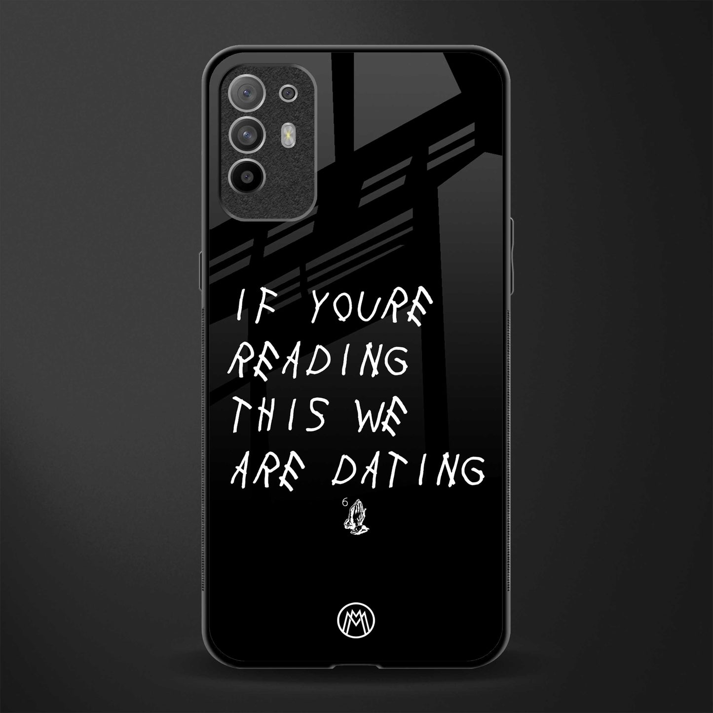 we are dating glass case for oppo f19 pro plus image