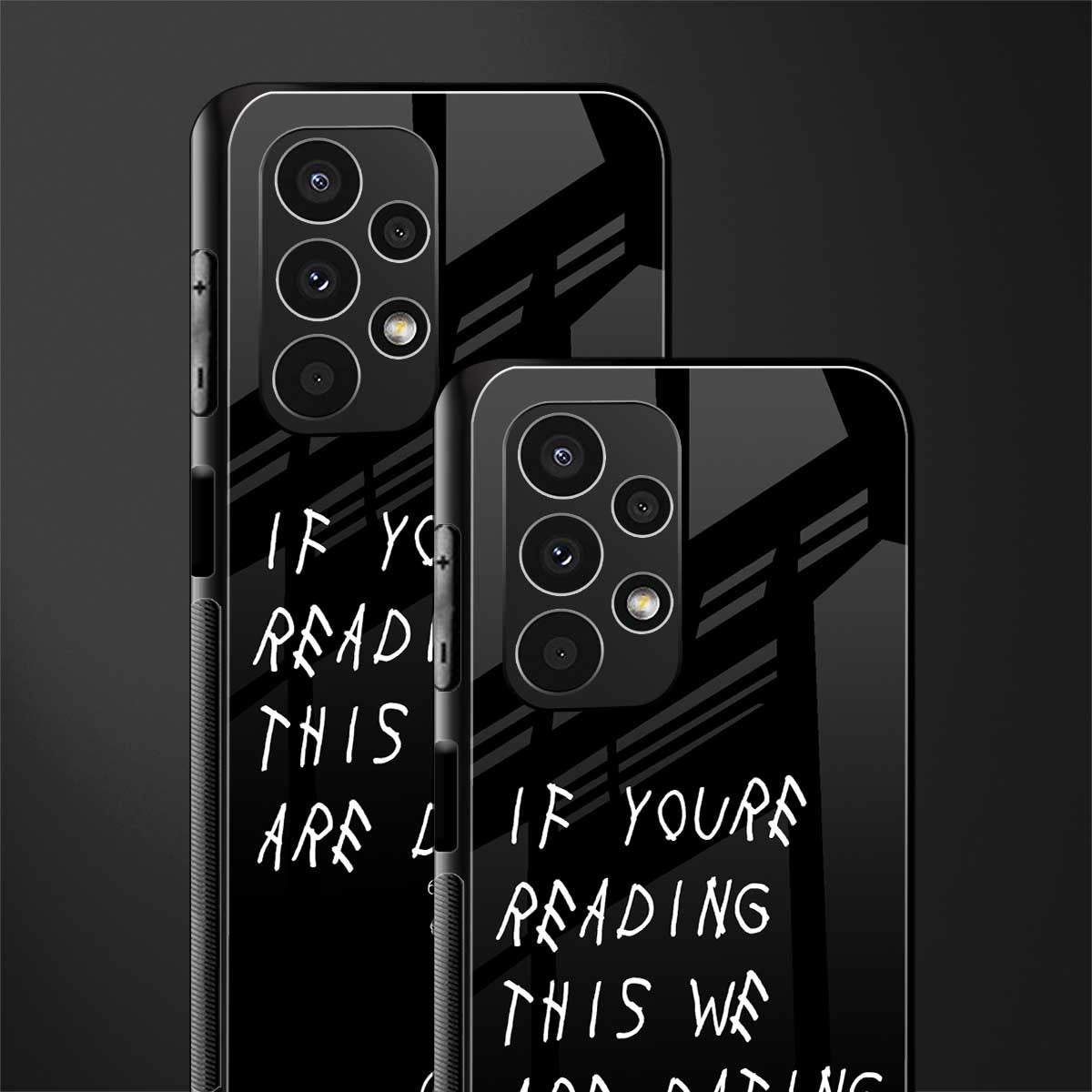 we are dating back phone cover | glass case for samsung galaxy a13 4g