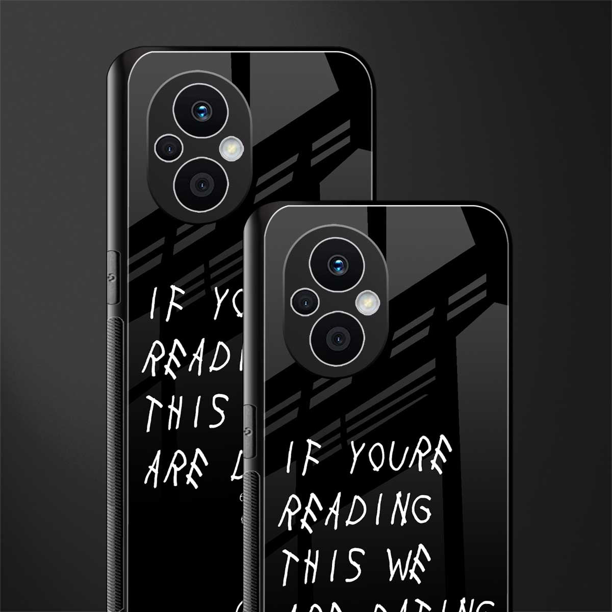 we are dating back phone cover | glass case for oppo f21 pro 5g