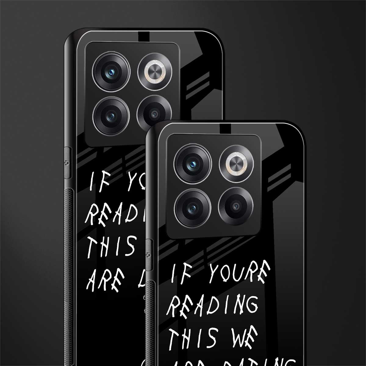 we are dating back phone cover | glass case for oneplus 10t