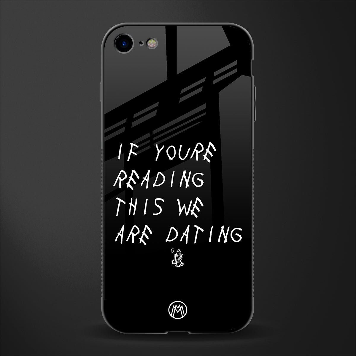 we are dating glass case for iphone se 2020 image
