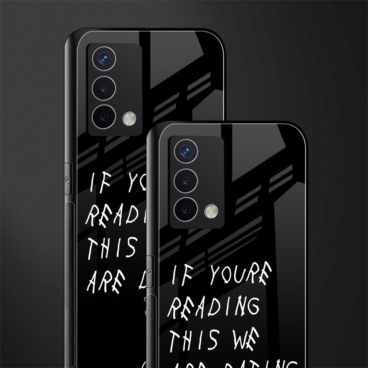 we are dating back phone cover | glass case for oppo a74 4g