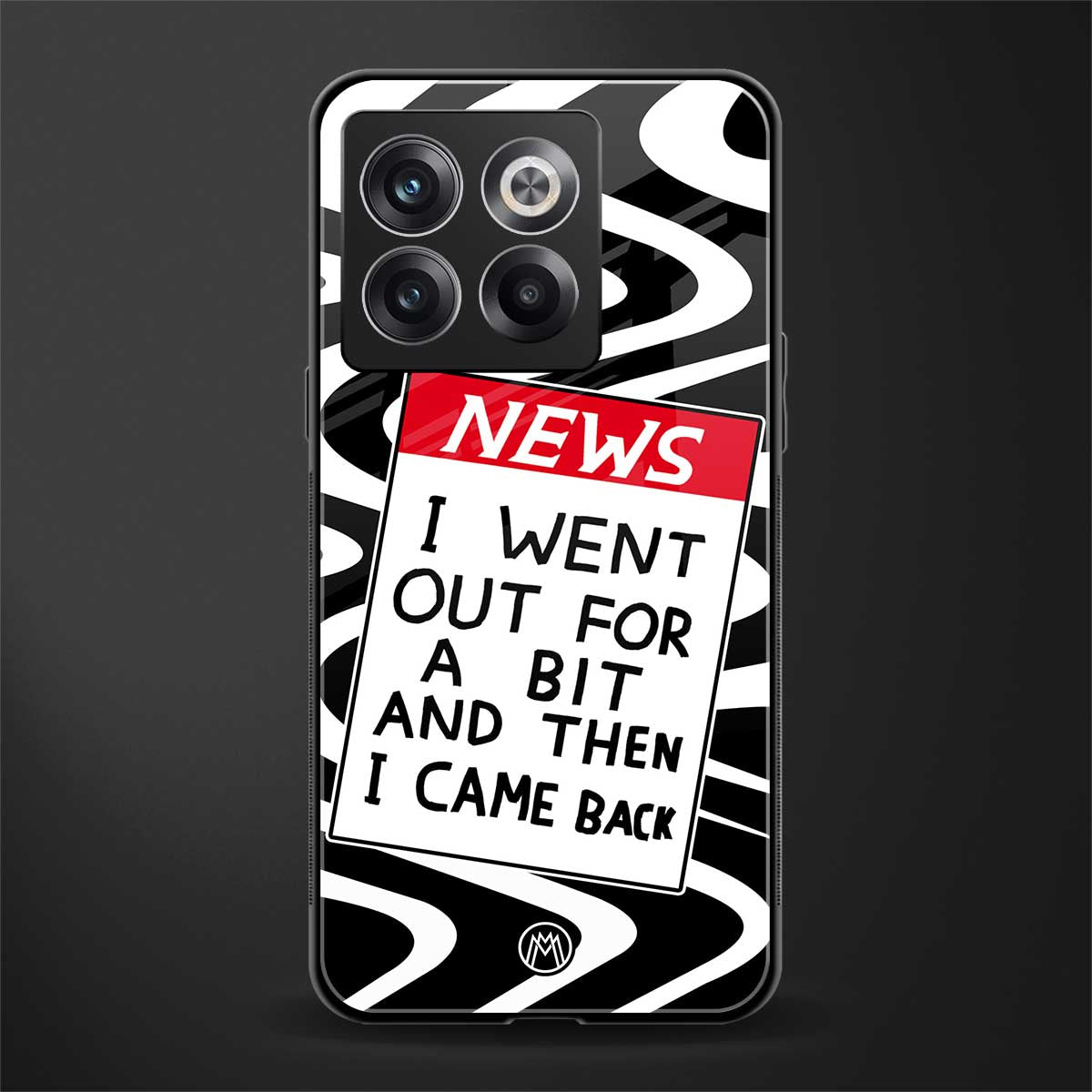 went out for a bit back phone cover | glass case for oneplus 10t