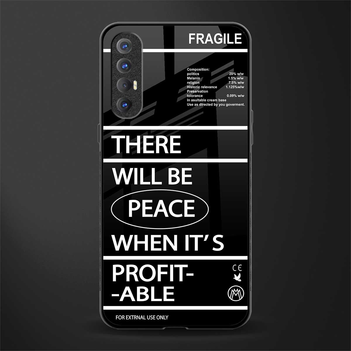 when it's profitable glass case for oppo reno 3 pro image