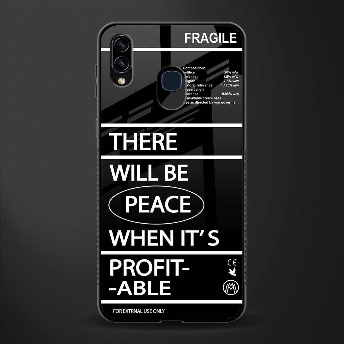 when it's profitable glass case for samsung galaxy a30 image
