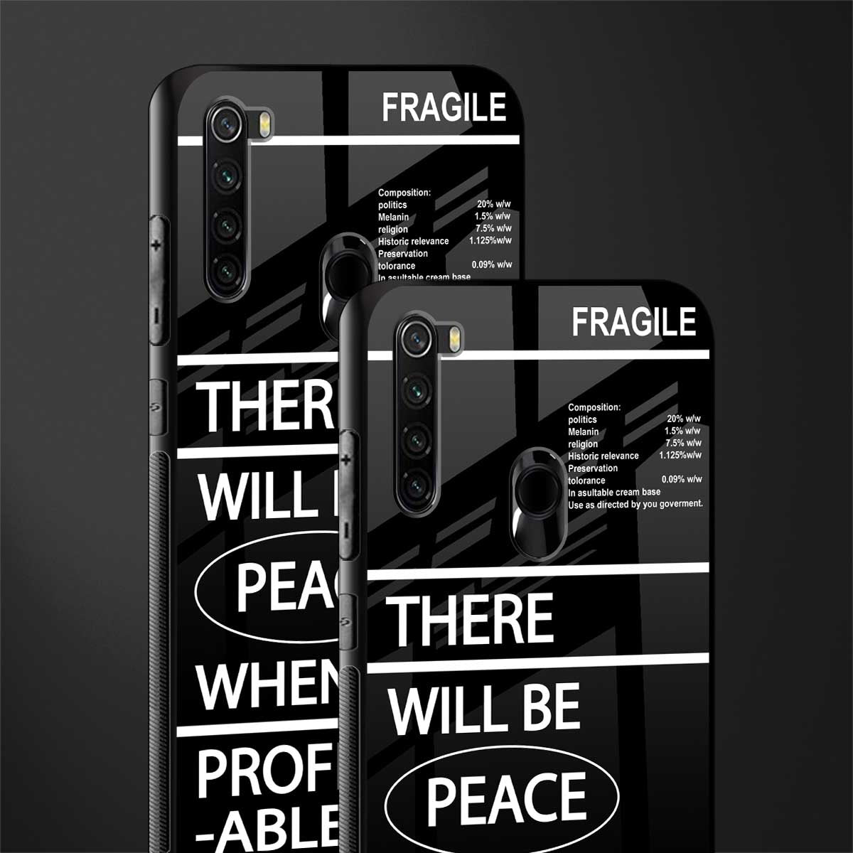 when it's profitable glass case for redmi note 8 image-2