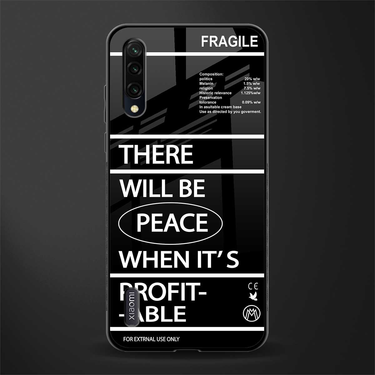 when it's profitable glass case for mi a3 redmi a3 image