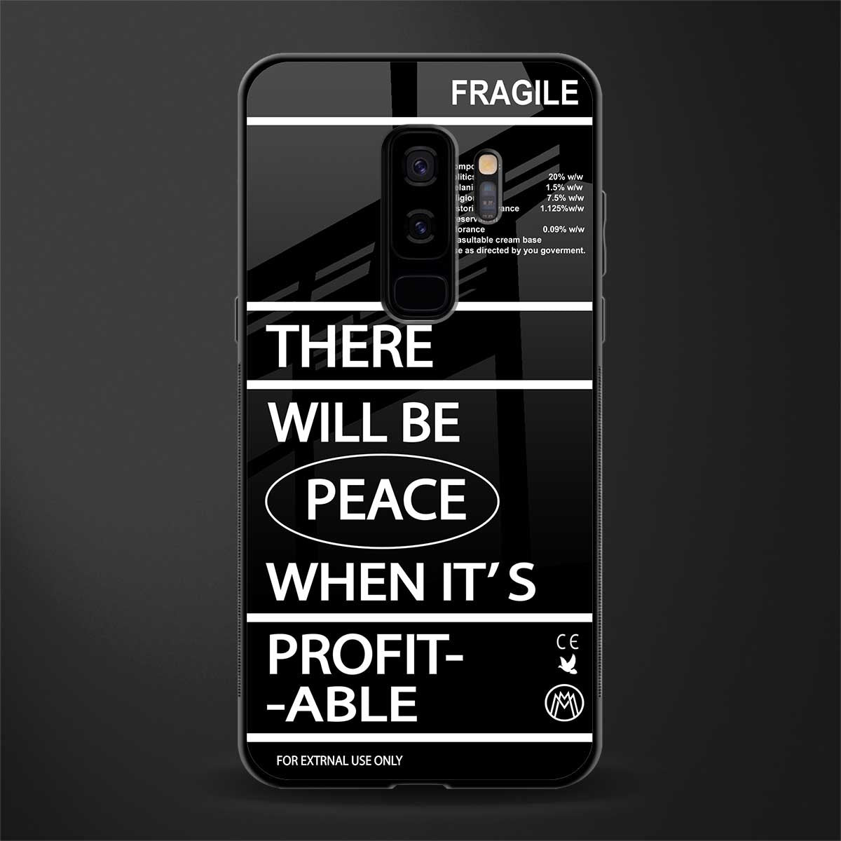 when it's profitable glass case for samsung galaxy s9 plus image