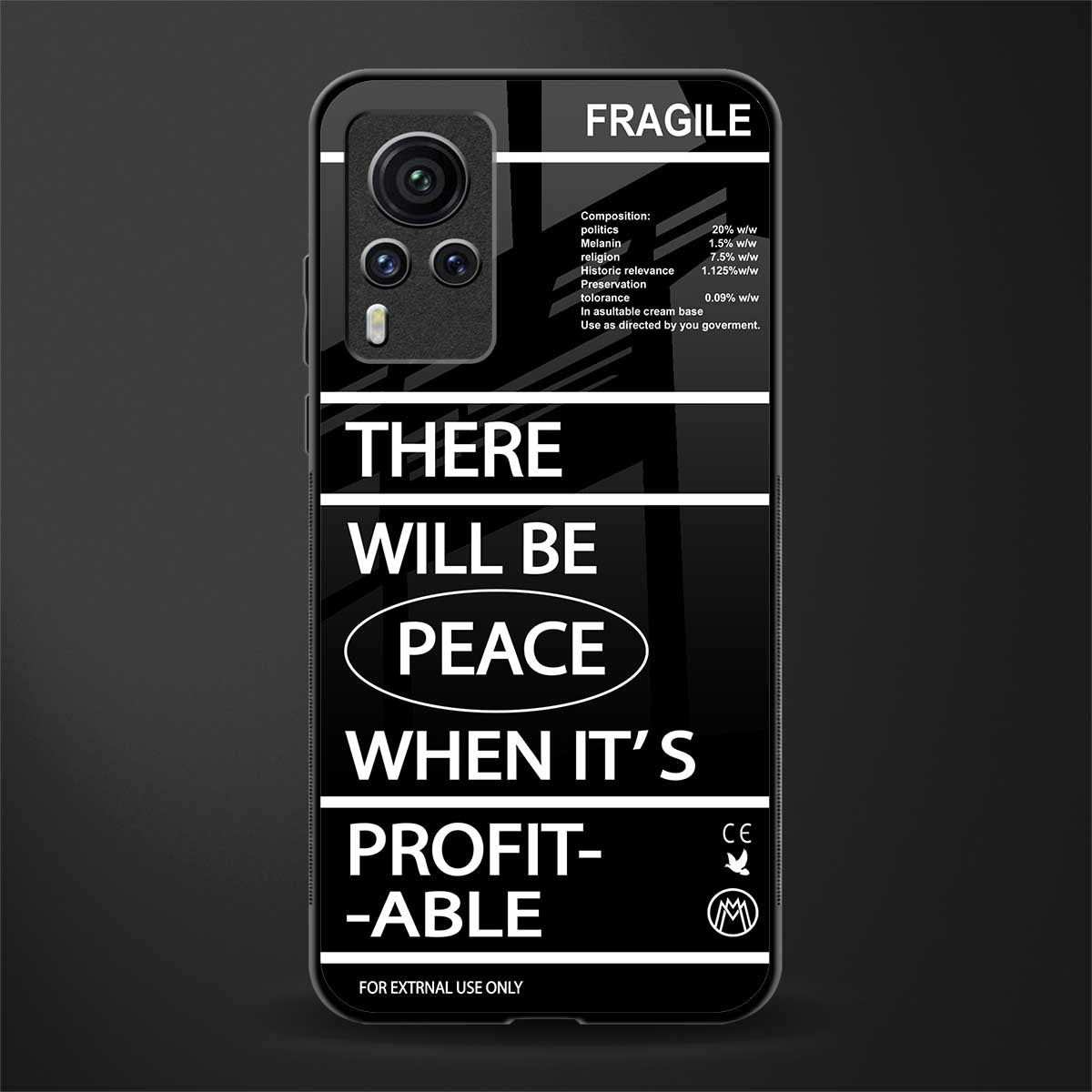 when it's profitable glass case for vivo x60 pro image