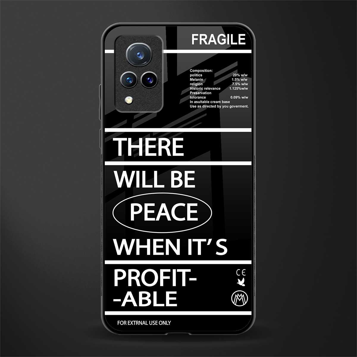 when it's profitable glass case for vivo v21 5g image