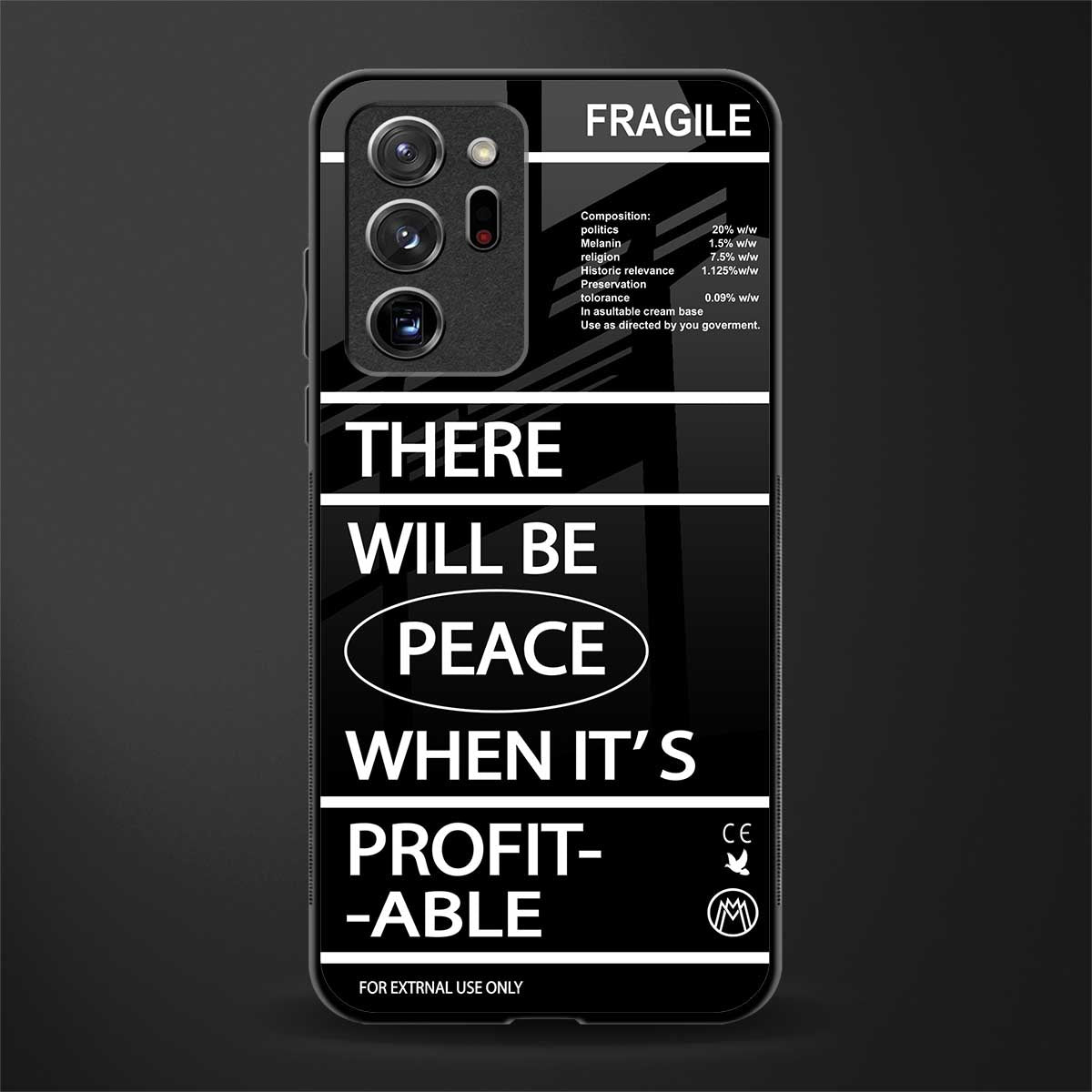 when it's profitable glass case for samsung galaxy note 20 ultra 5g image