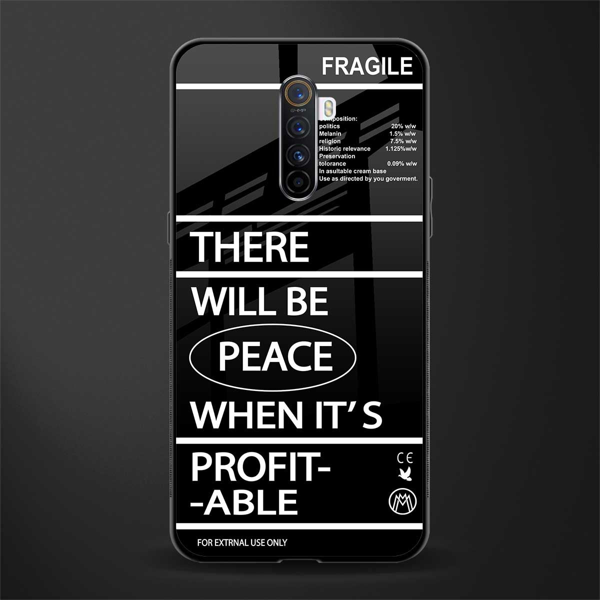 when it's profitable glass case for realme x2 pro image