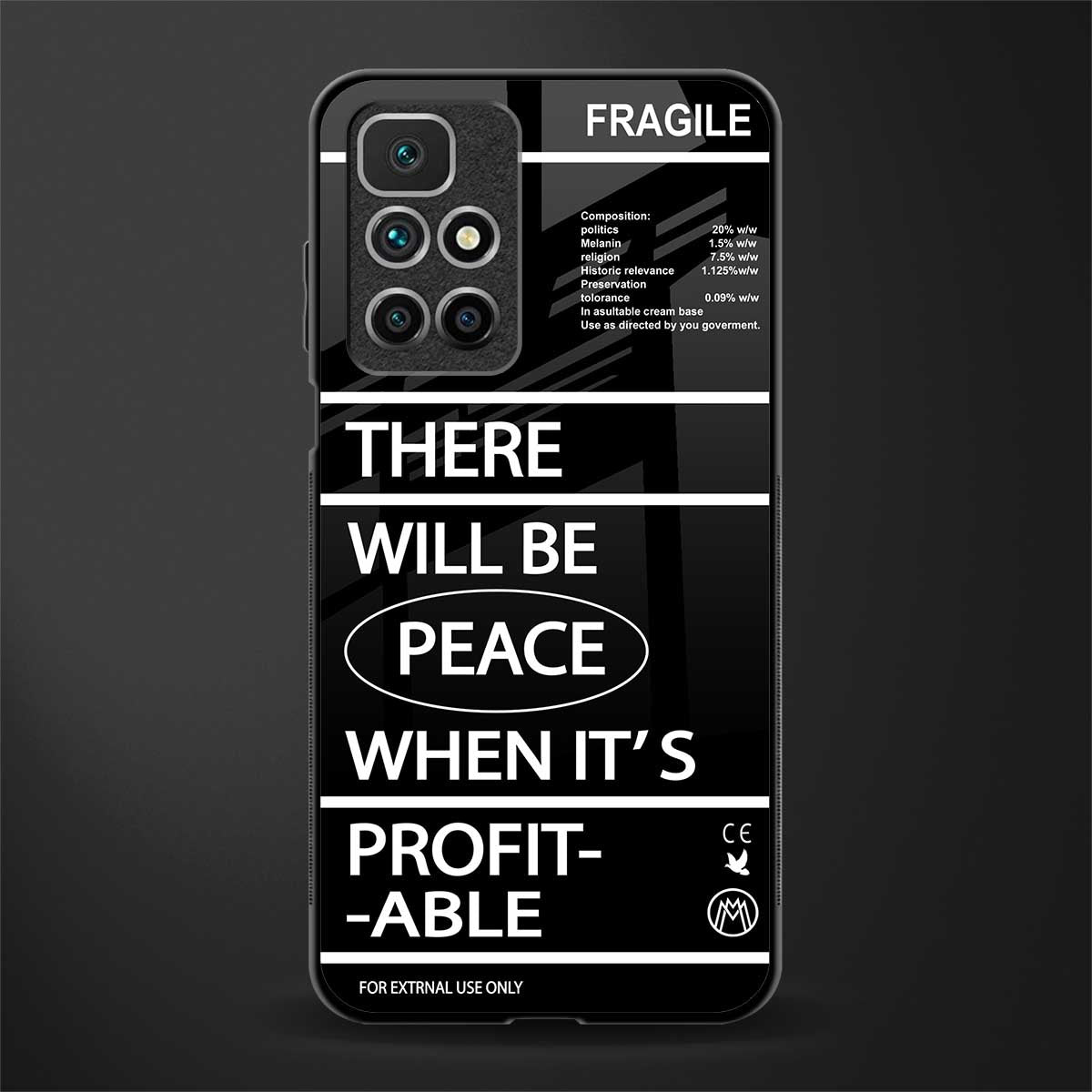 when it's profitable glass case for redmi 10 prime image