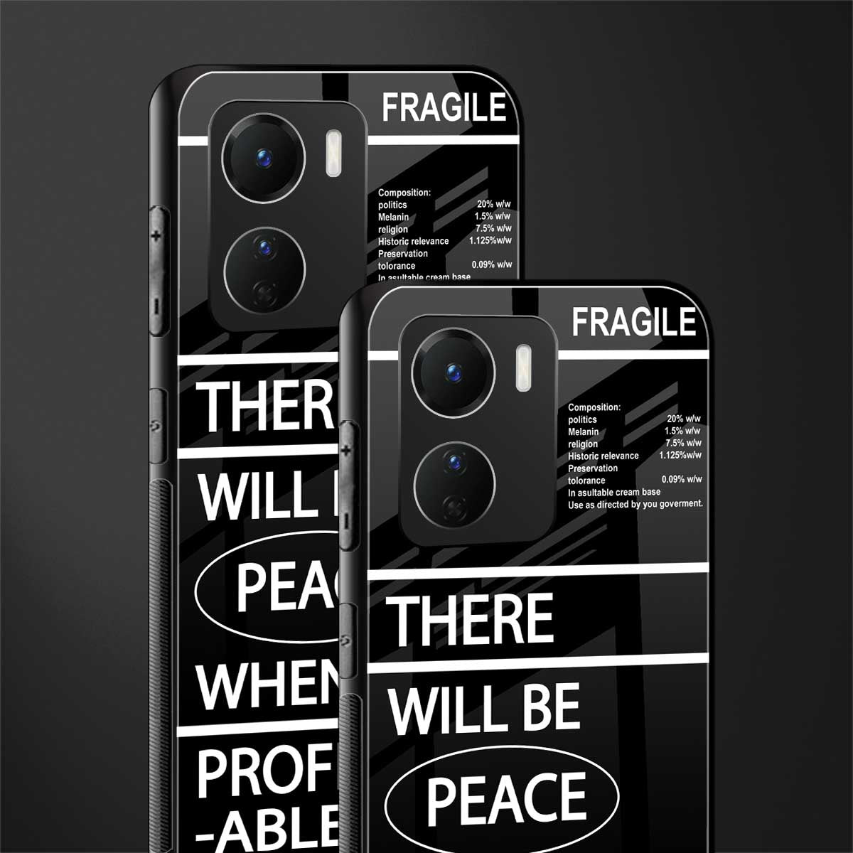 when it's profitable back phone cover | glass case for vivo y16