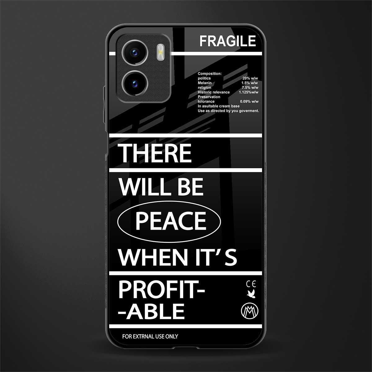 when it's profitable back phone cover | glass case for vivo y72