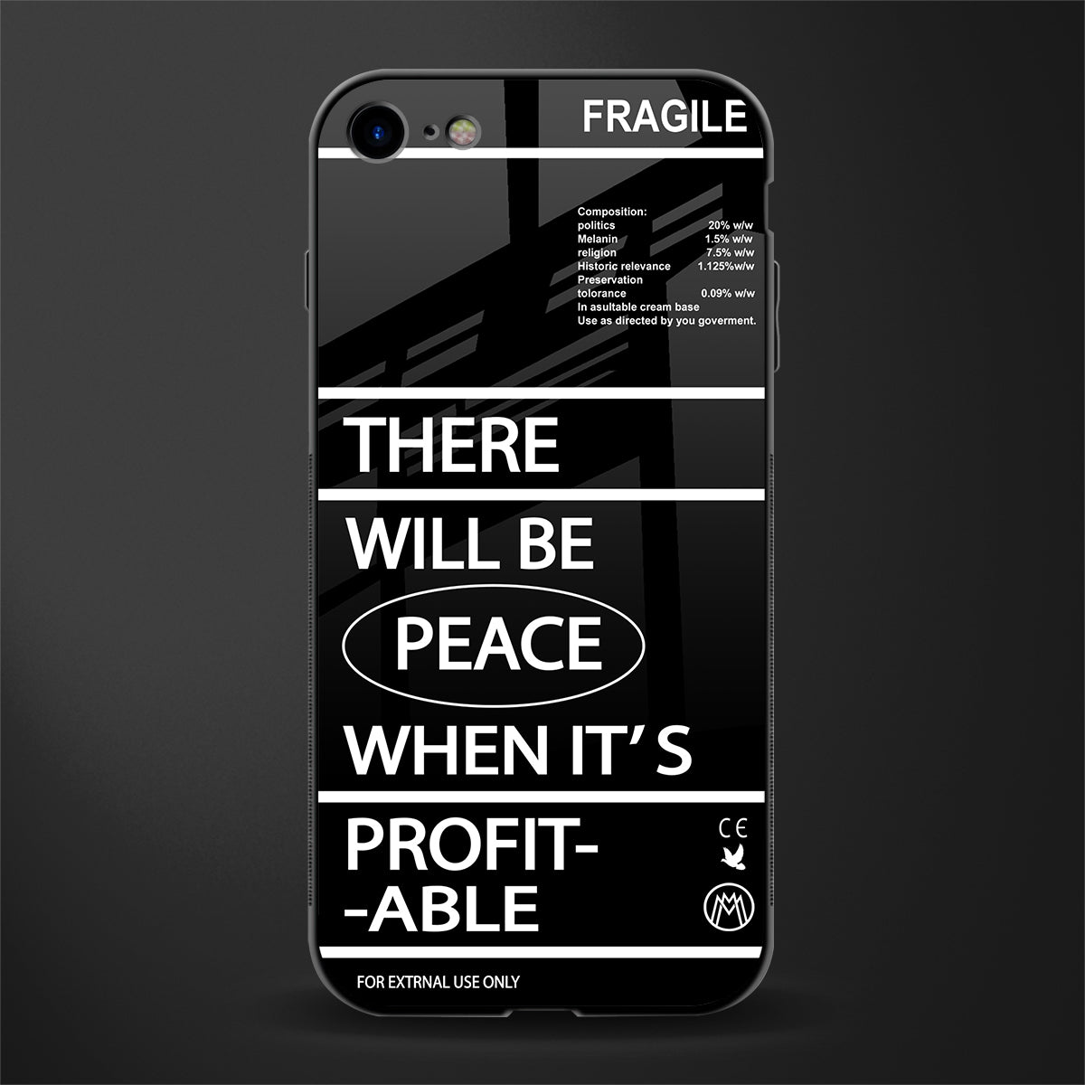 when it's profitable glass case for iphone se 2020 image