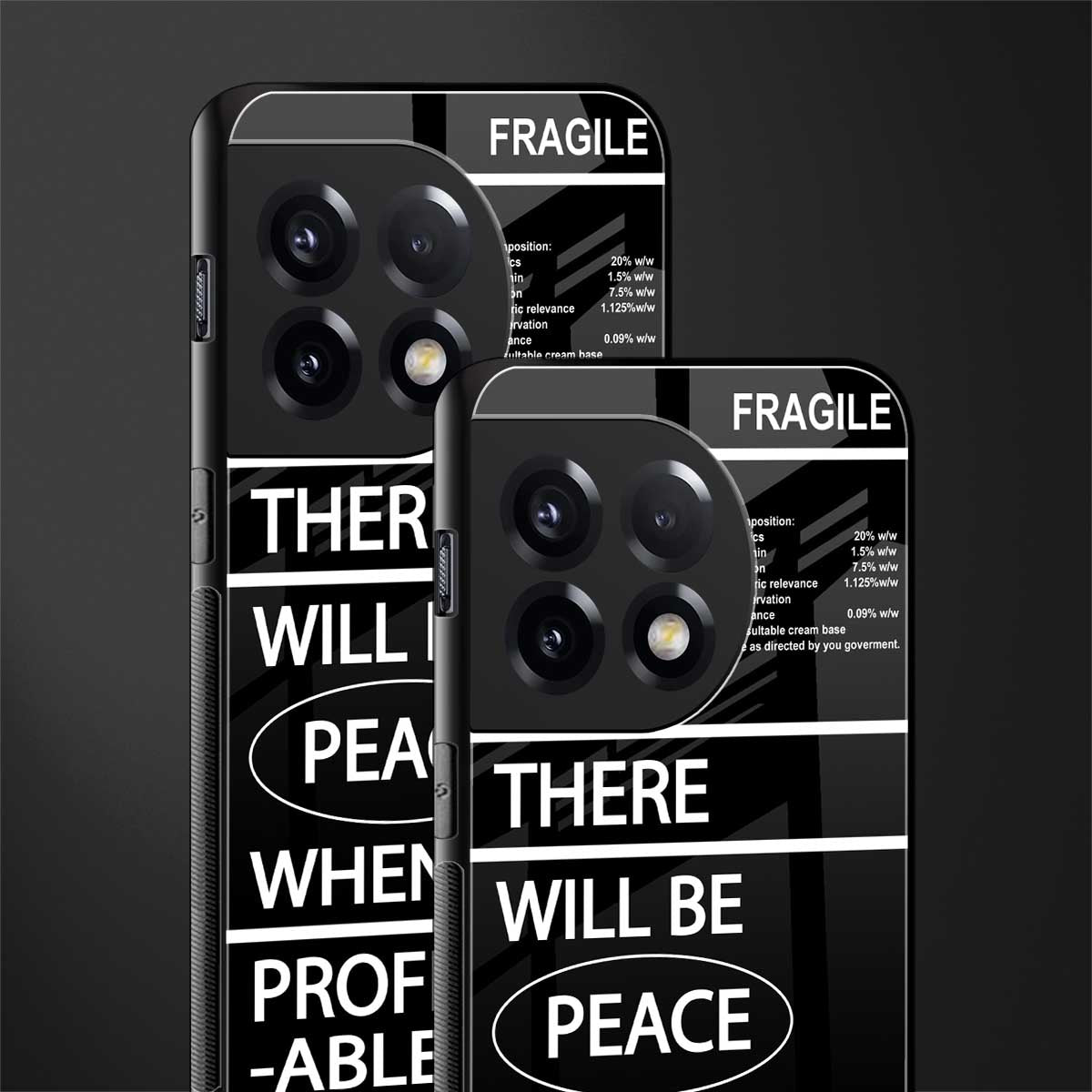 when it's profitable back phone cover | glass case for oneplus 11r
