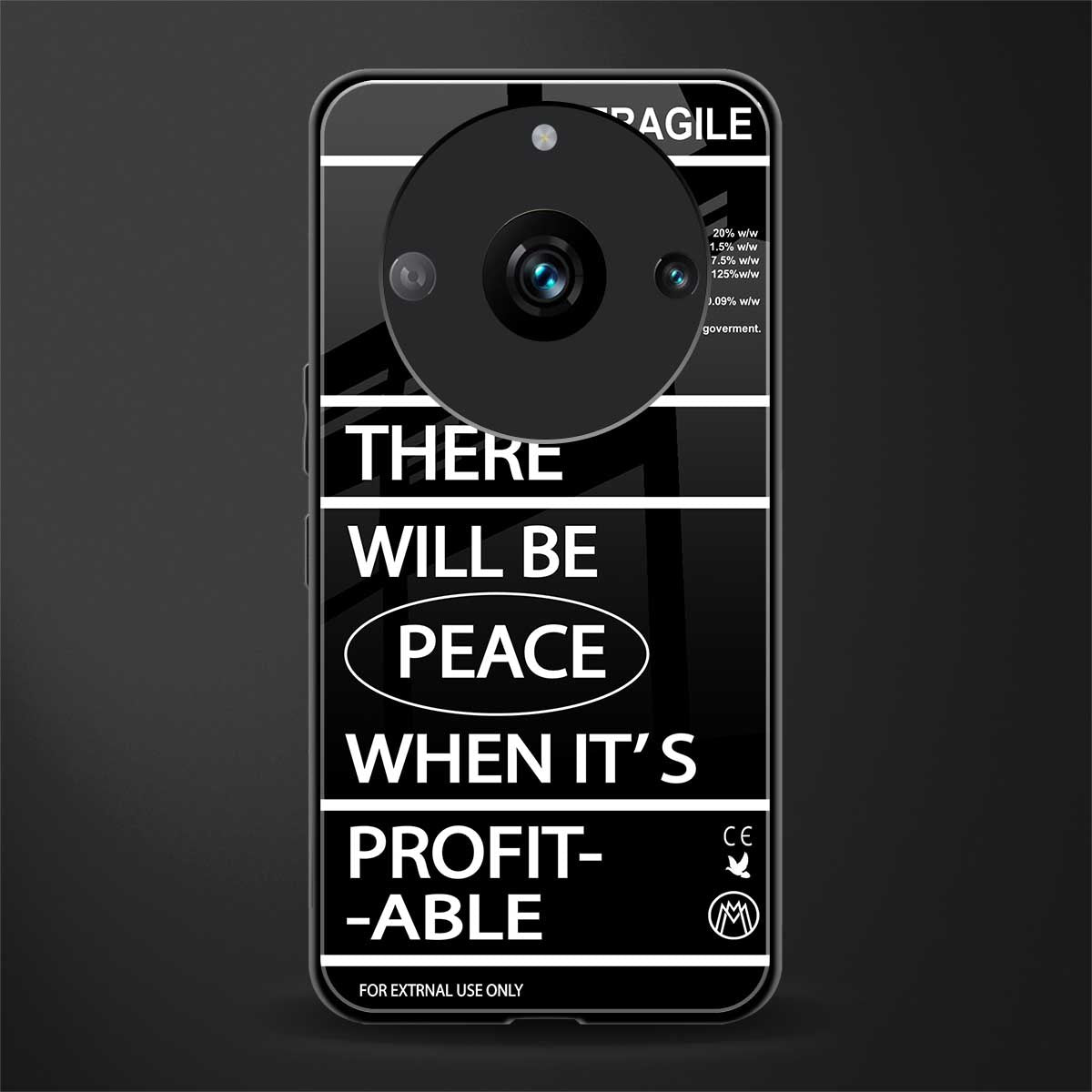 when it's profitable back phone cover | glass case for realme 11 pro 5g