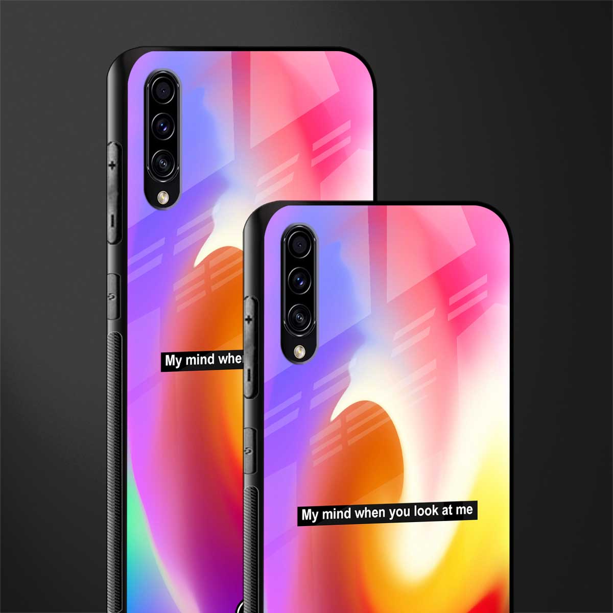 when you look at me glass case for samsung galaxy a70 image-2