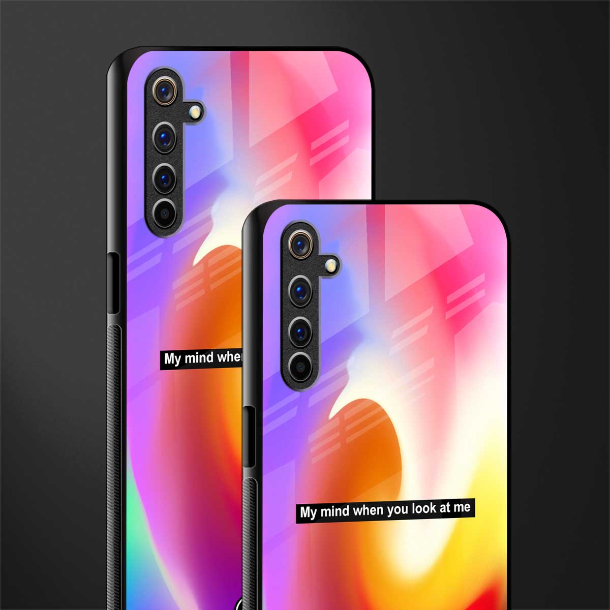 when you look at me glass case for realme 6 image-2
