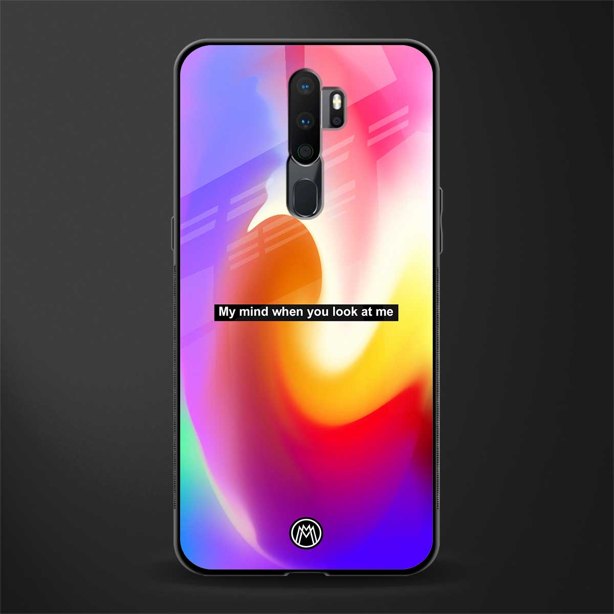 when you look at me glass case for oppo a9 2020 image