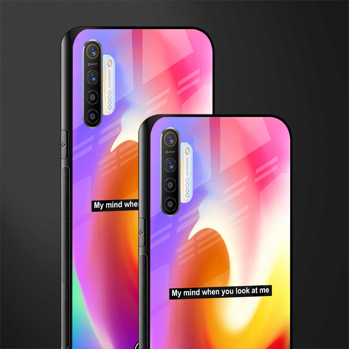 when you look at me glass case for realme x2 image-2