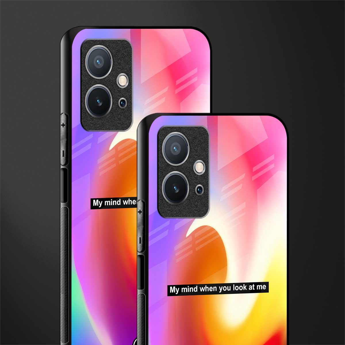 when you look at me glass case for vivo y75 5g image-2