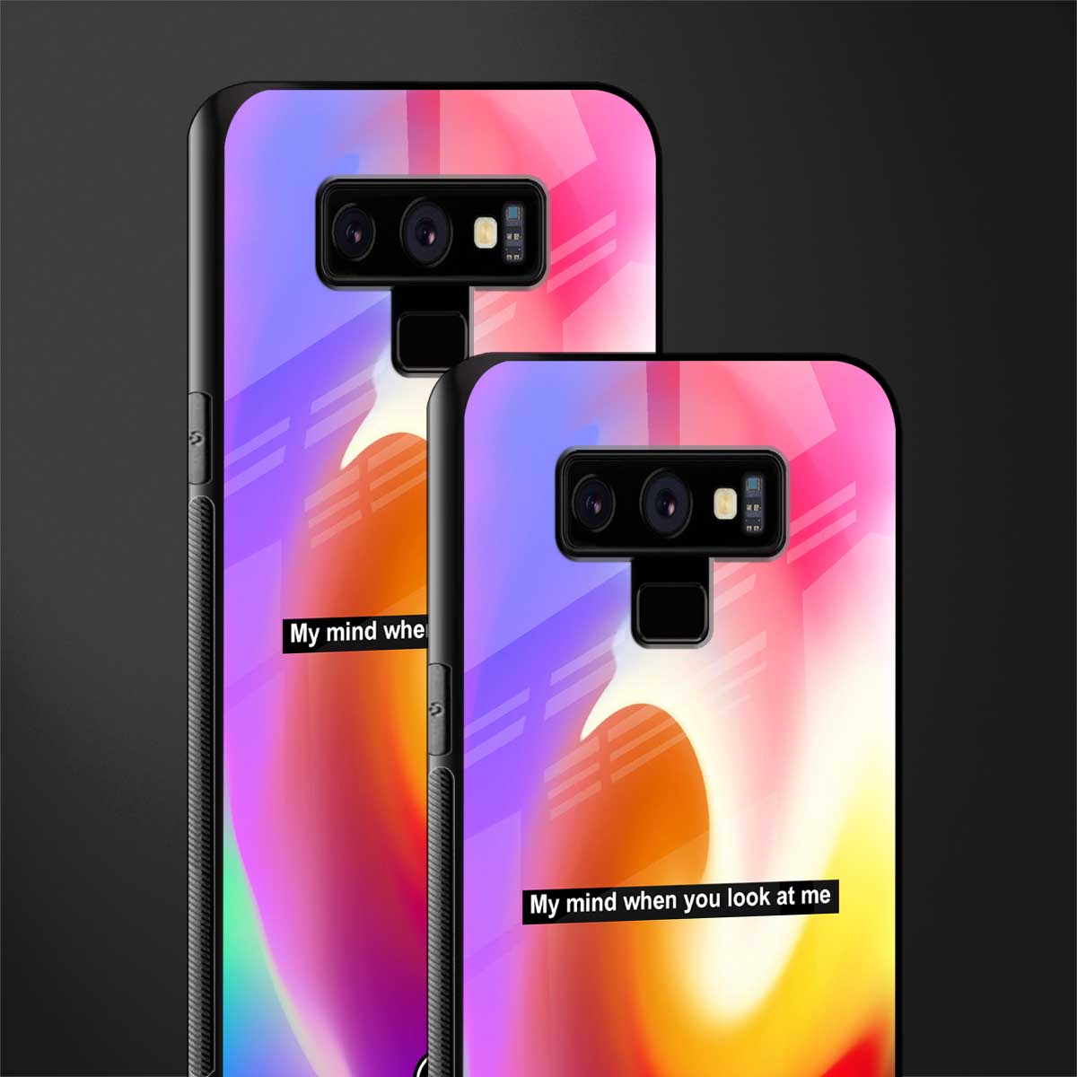 when you look at me glass case for samsung galaxy note 9 image-2