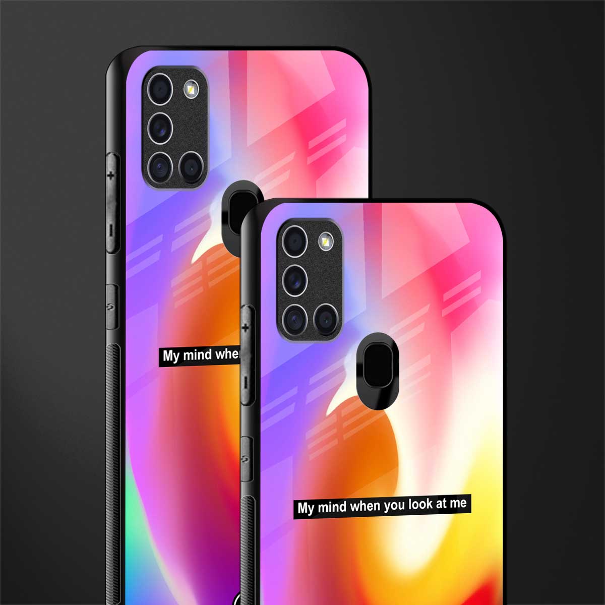 when you look at me glass case for samsung galaxy a21s image-2
