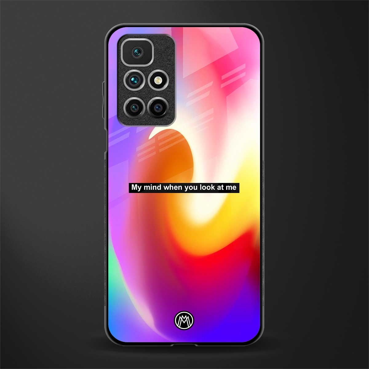 when you look at me glass case for redmi 10 prime image