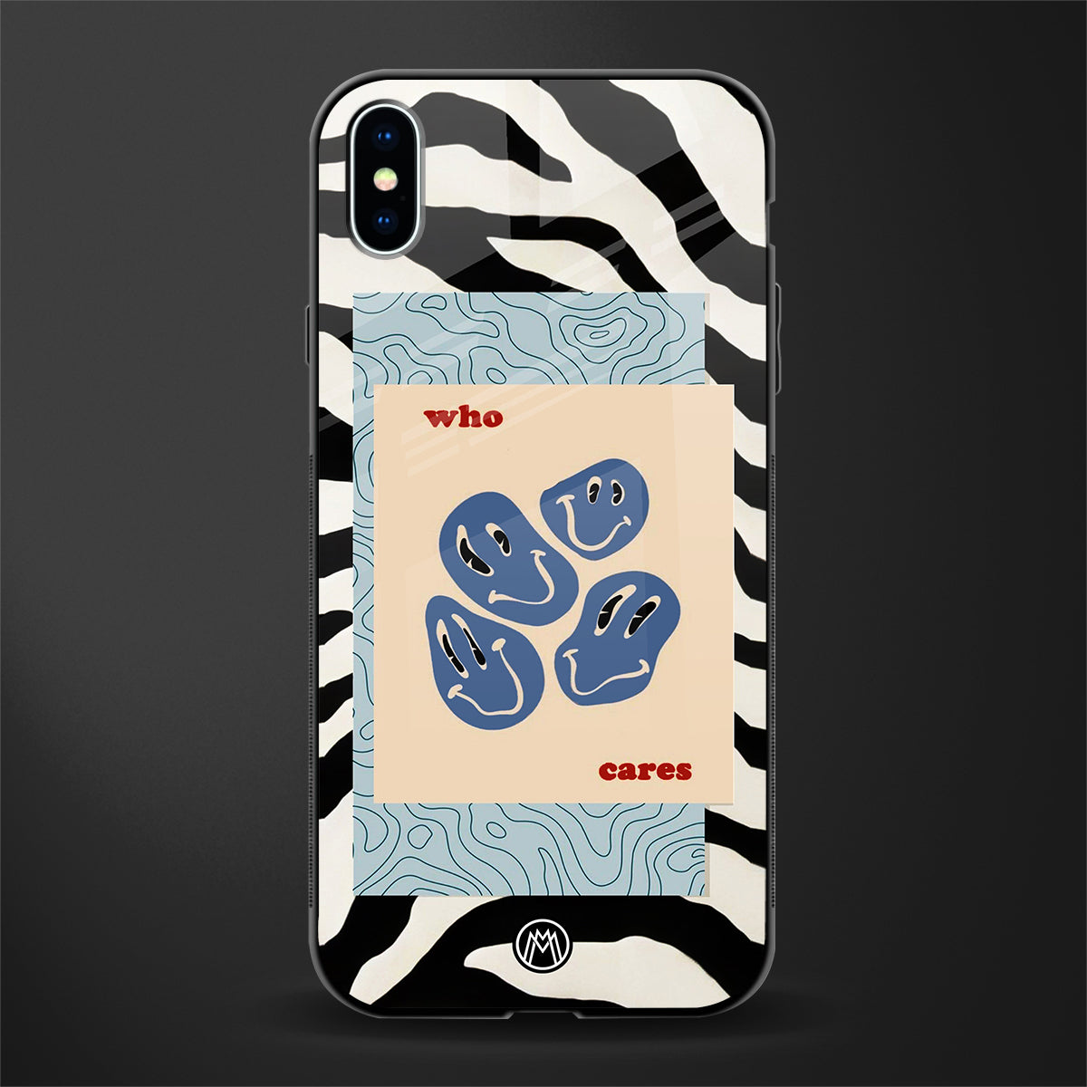 who cares glass case for iphone xs max image
