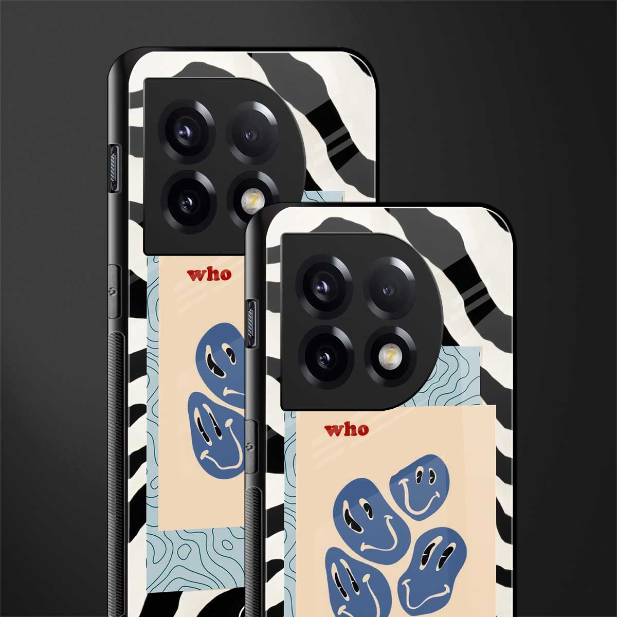 who cares back phone cover | glass case for oneplus 11