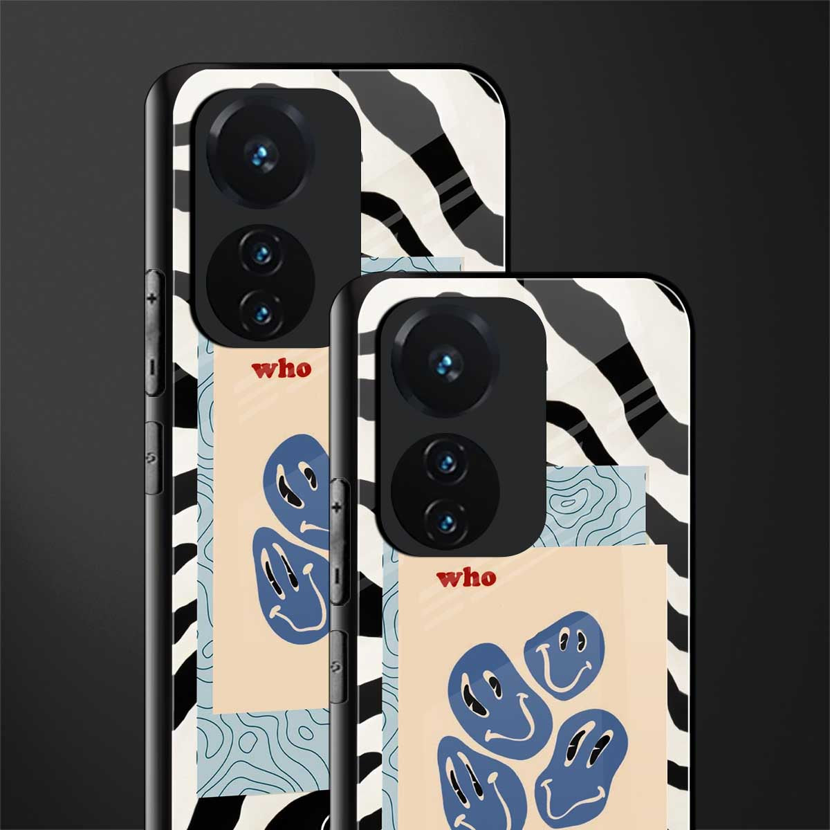 who cares back phone cover | glass case for vivo t1 44w 4g