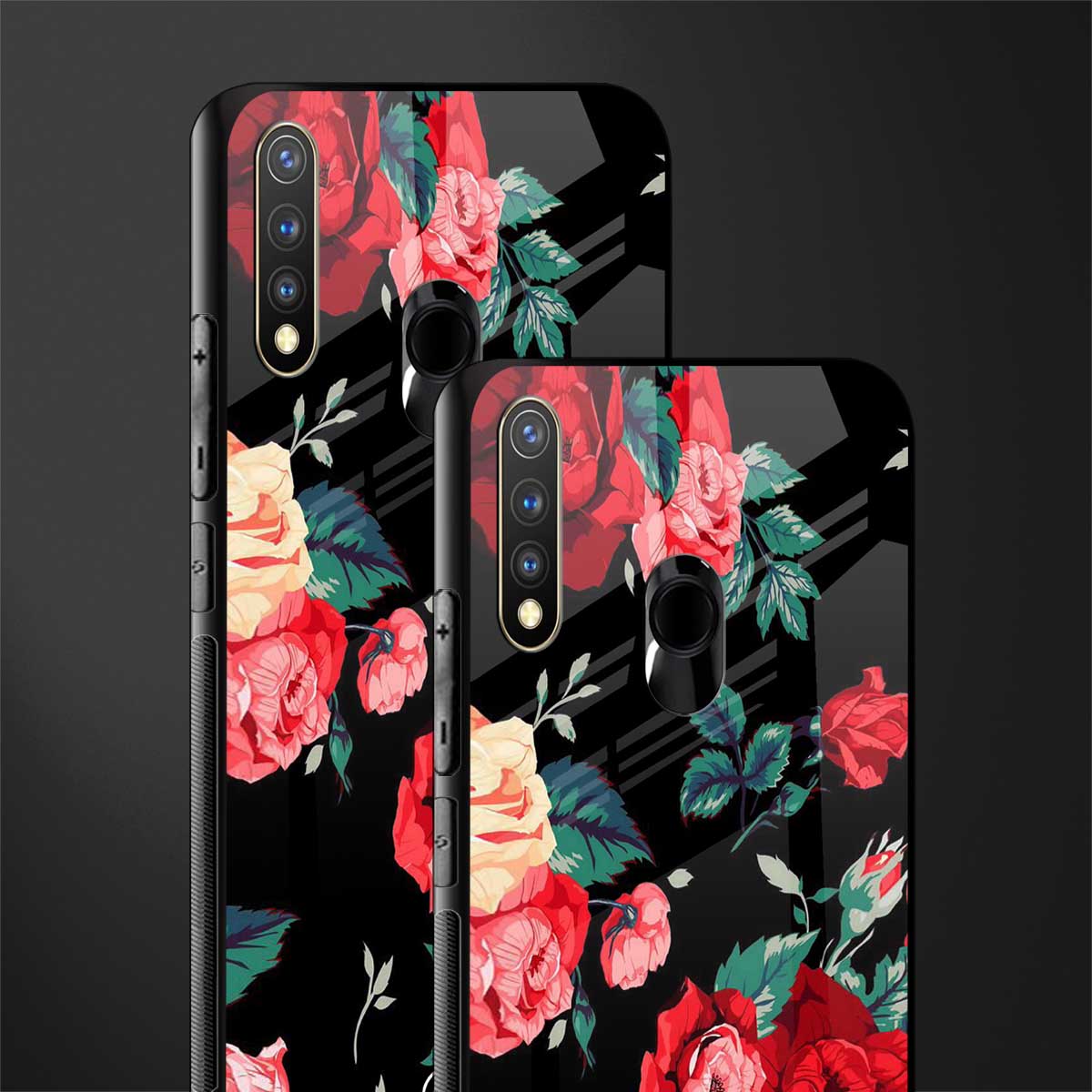wildflower glass case for vivo u20 image-2