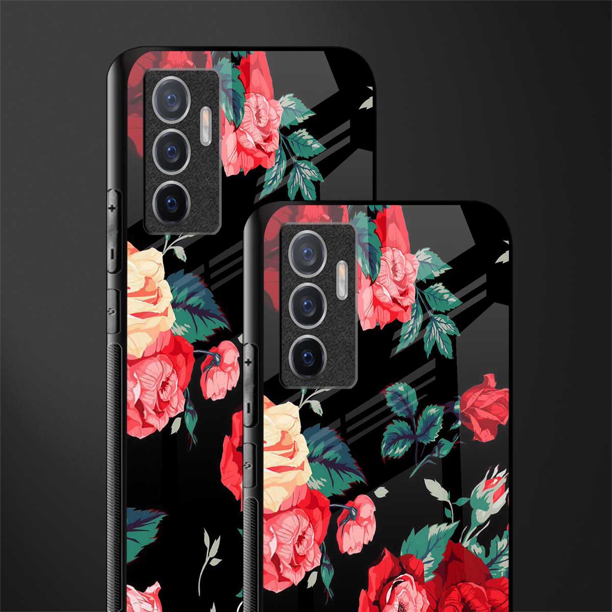 wildflower glass case for vivo v23e image-2