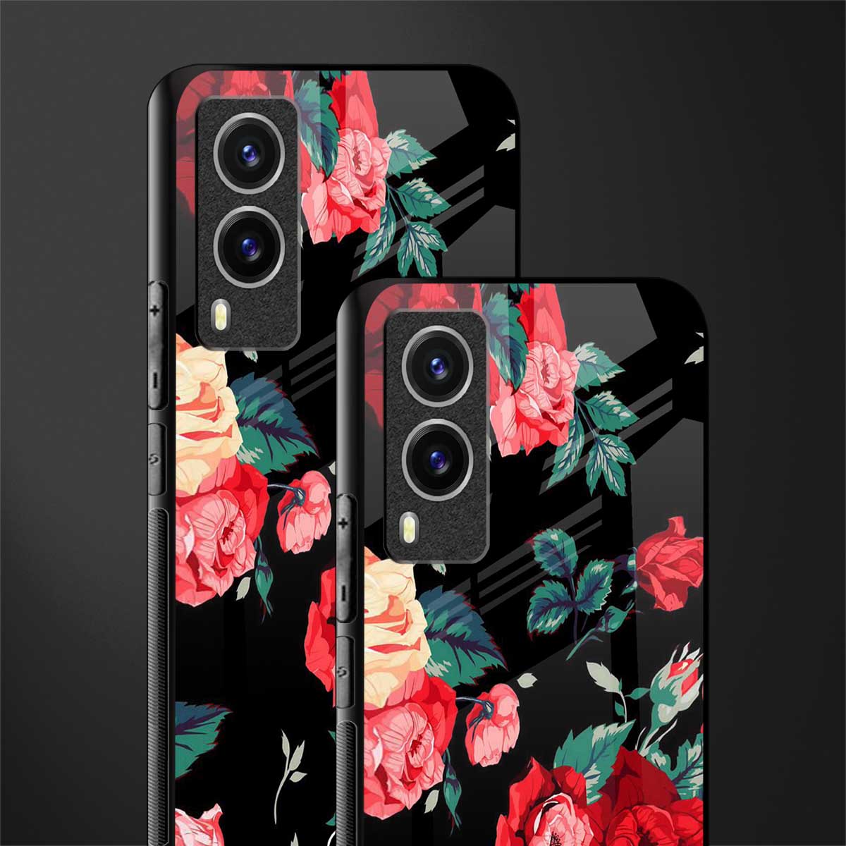 wildflower glass case for vivo v21e 5g image-2