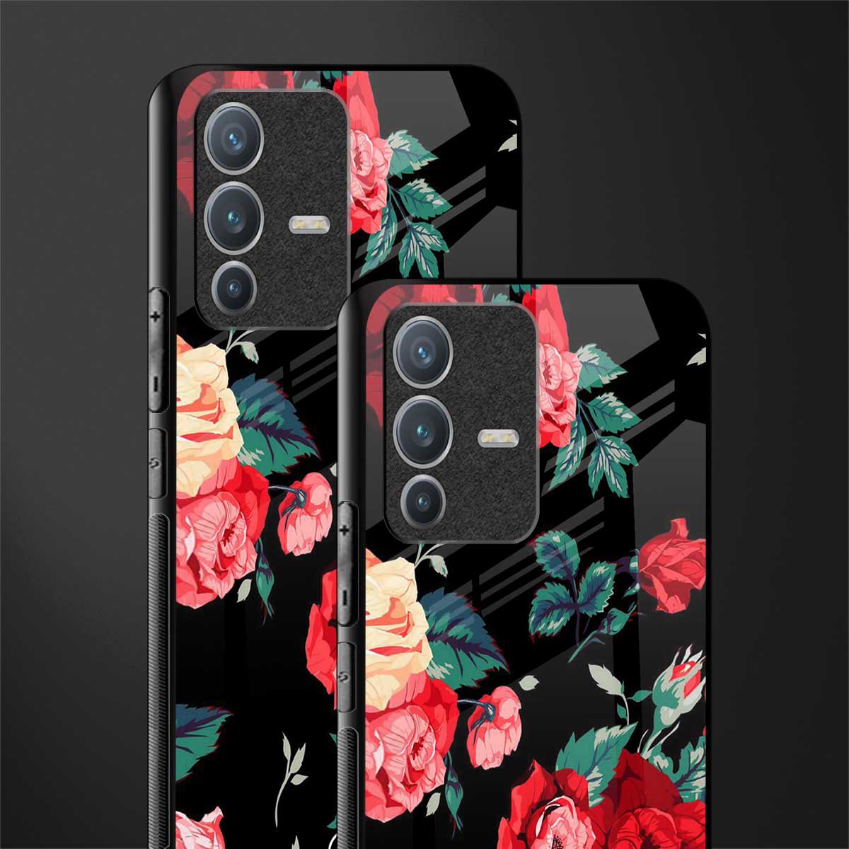 wildflower glass case for vivo v23 pro 5g image-2