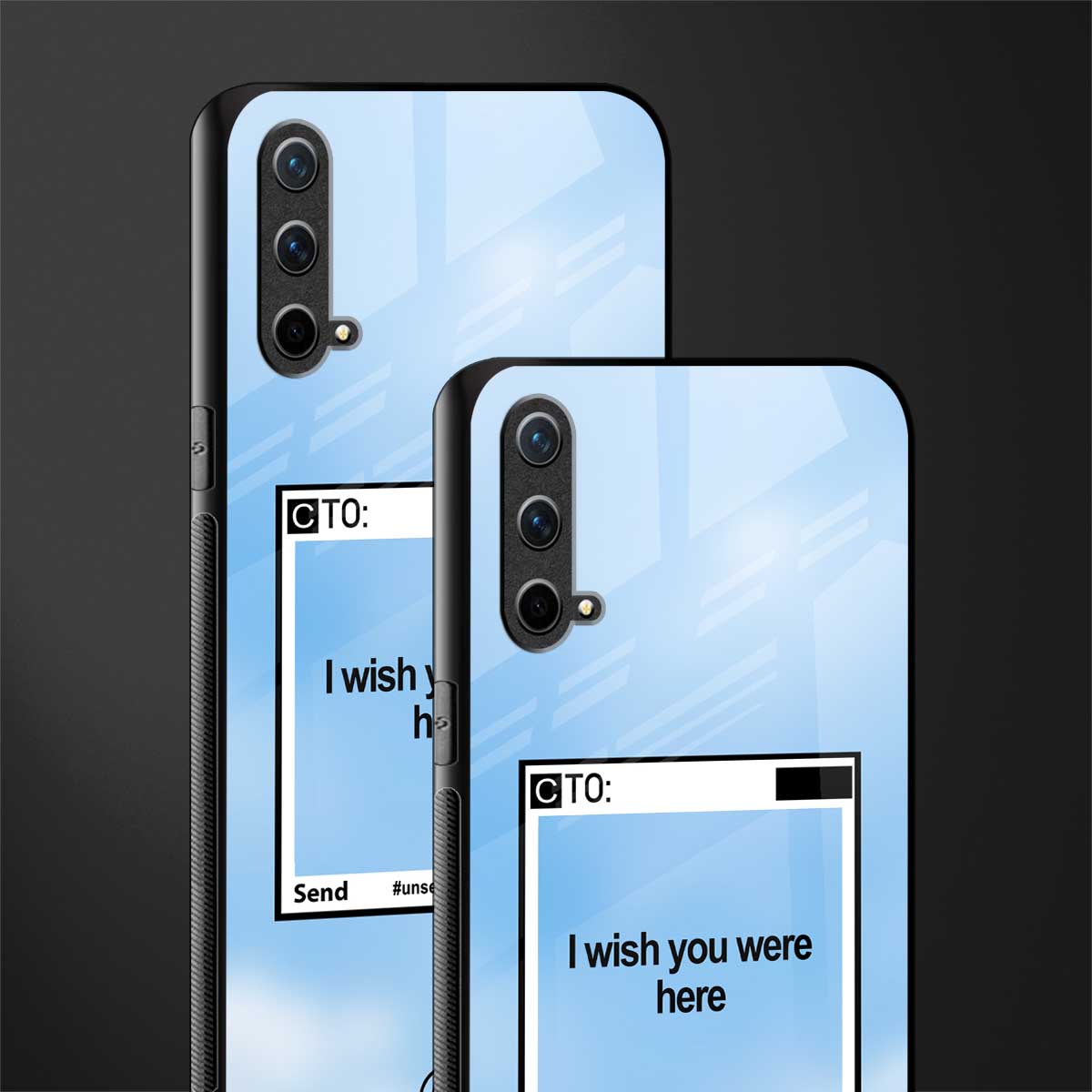 wish you were here glass case for oneplus nord ce 5g image-2