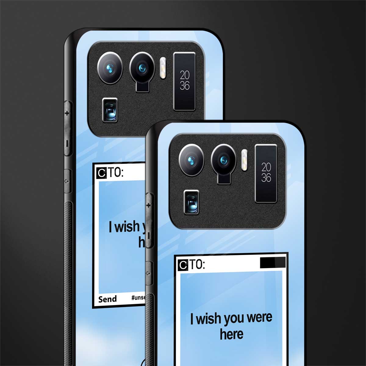 wish you were here glass case for mi 11 ultra 5g image-2