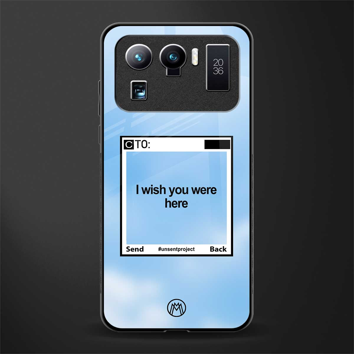 wish you were here glass case for mi 11 ultra 5g image