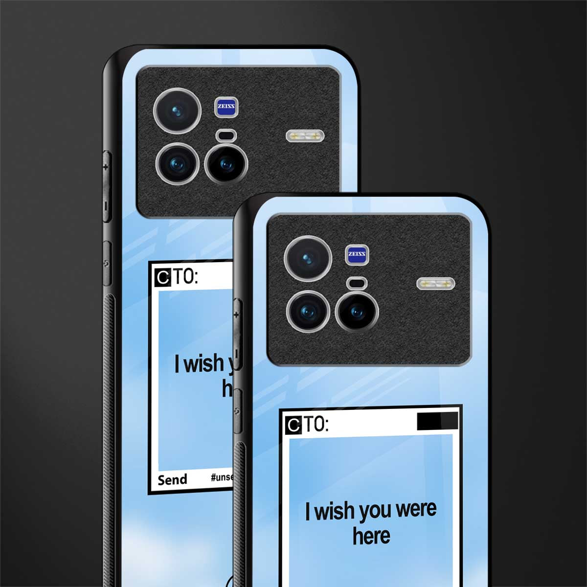 wish you were here glass case for vivo x80 image-2