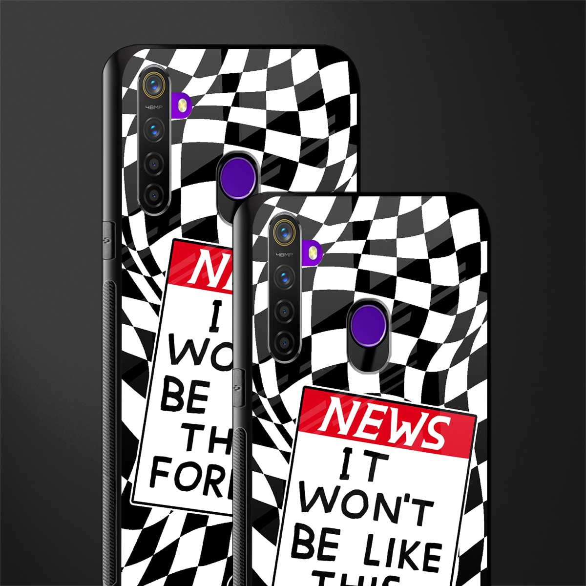 won't be like this forever glass case for realme 5s image-2