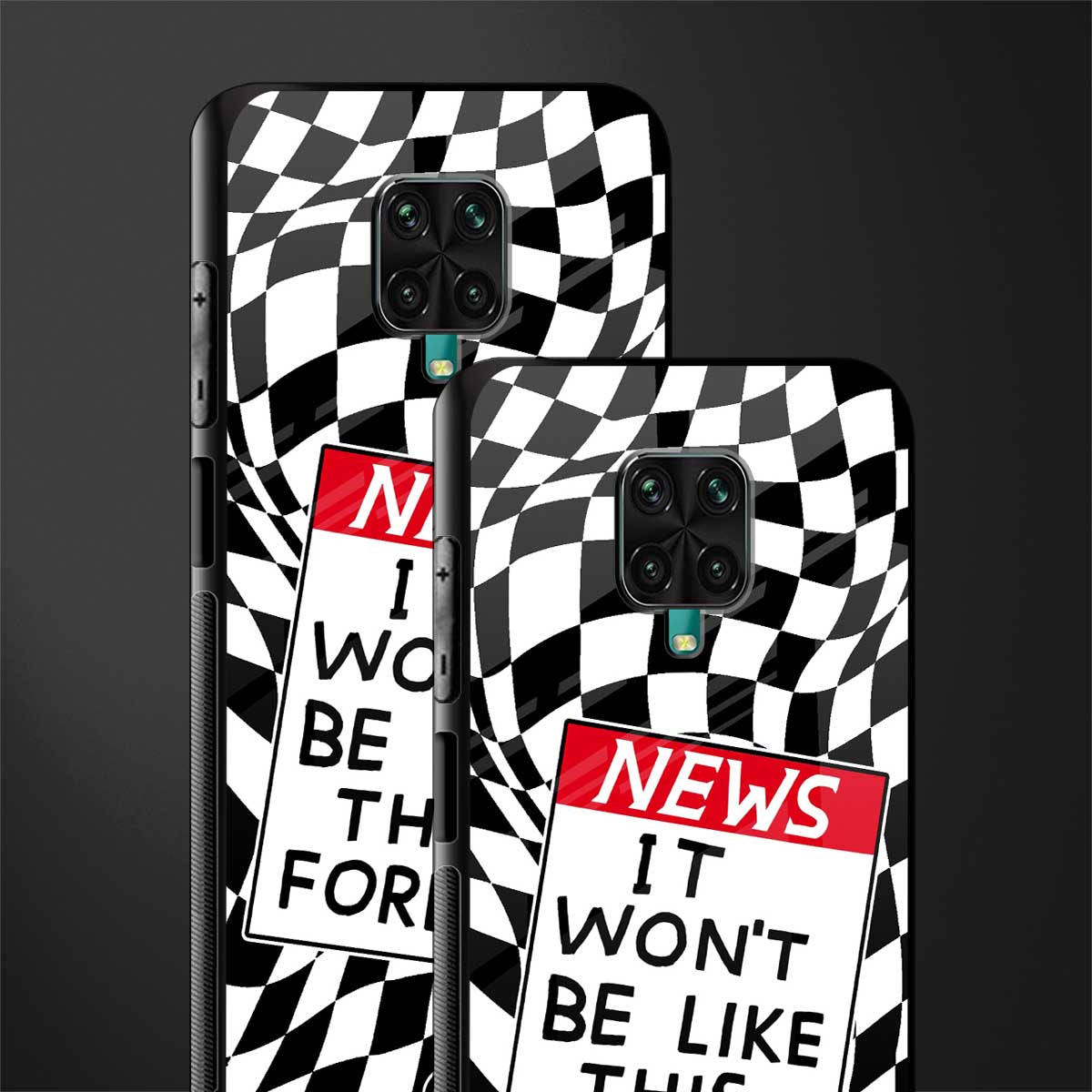 won't be like this forever glass case for redmi note 9 pro max image-2