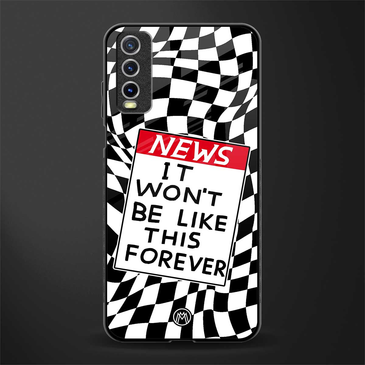 won't be like this forever glass case for vivo y20svivo y20avivo y20g image
