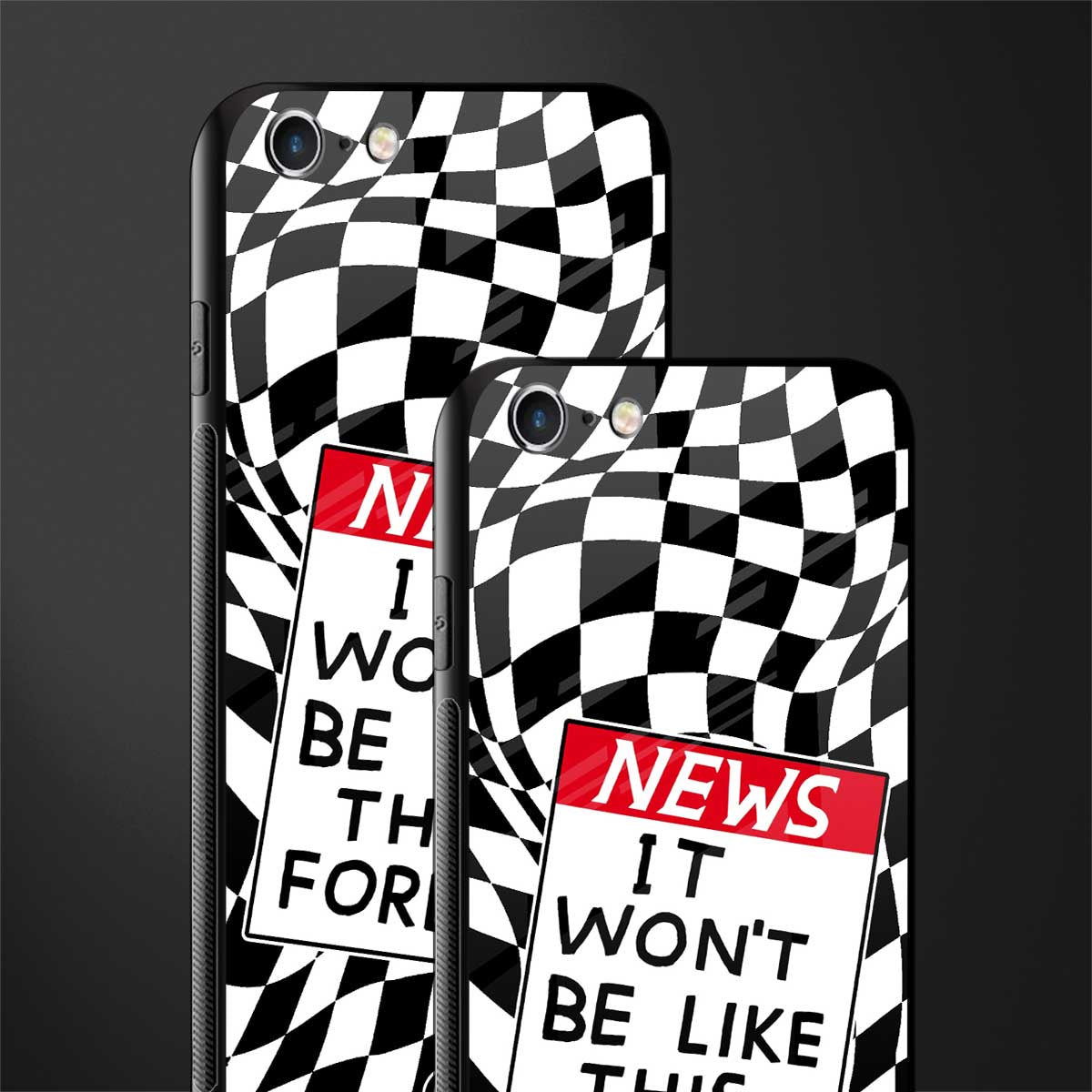 won't be like this forever glass case for iphone 6 image-2