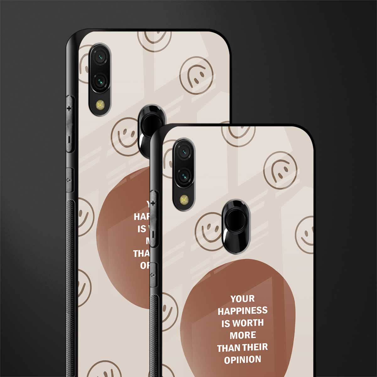 worth glass case for redmi y3 image-2