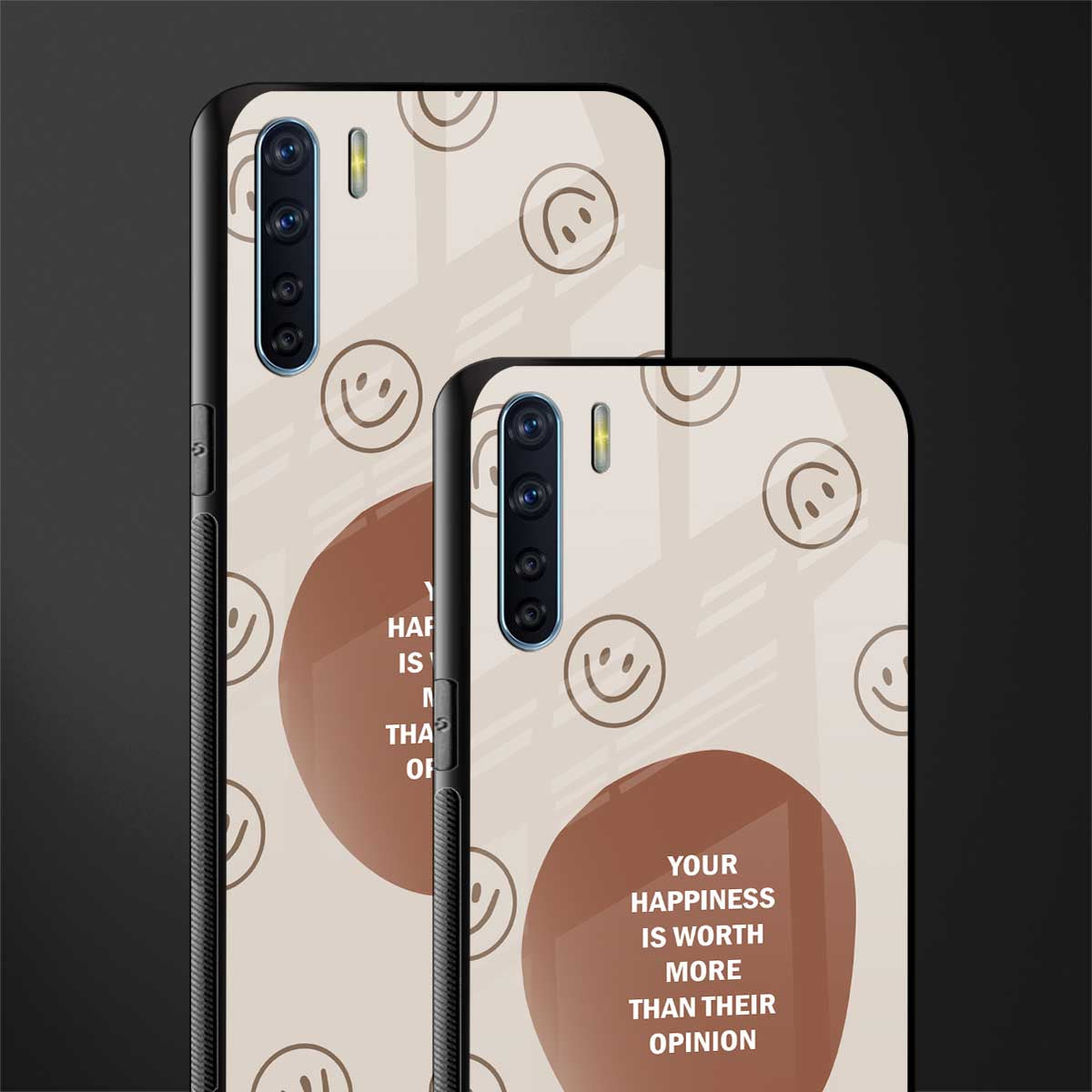 worth glass case for oppo f15 image-2