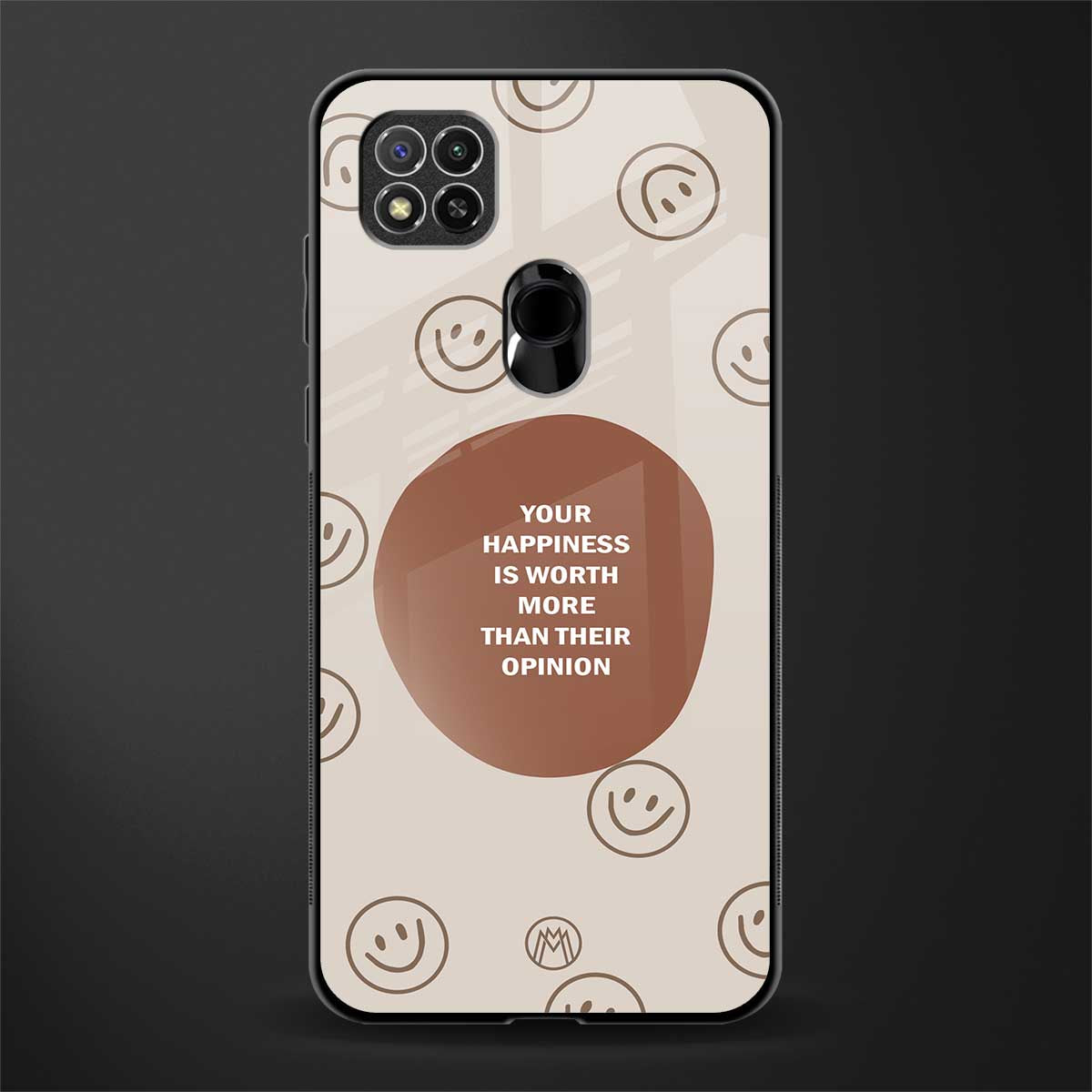 worth glass case for redmi 9 image