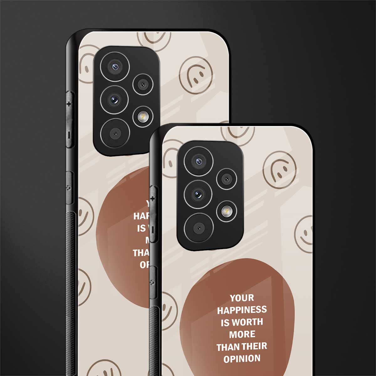worth back phone cover | glass case for samsung galaxy a23
